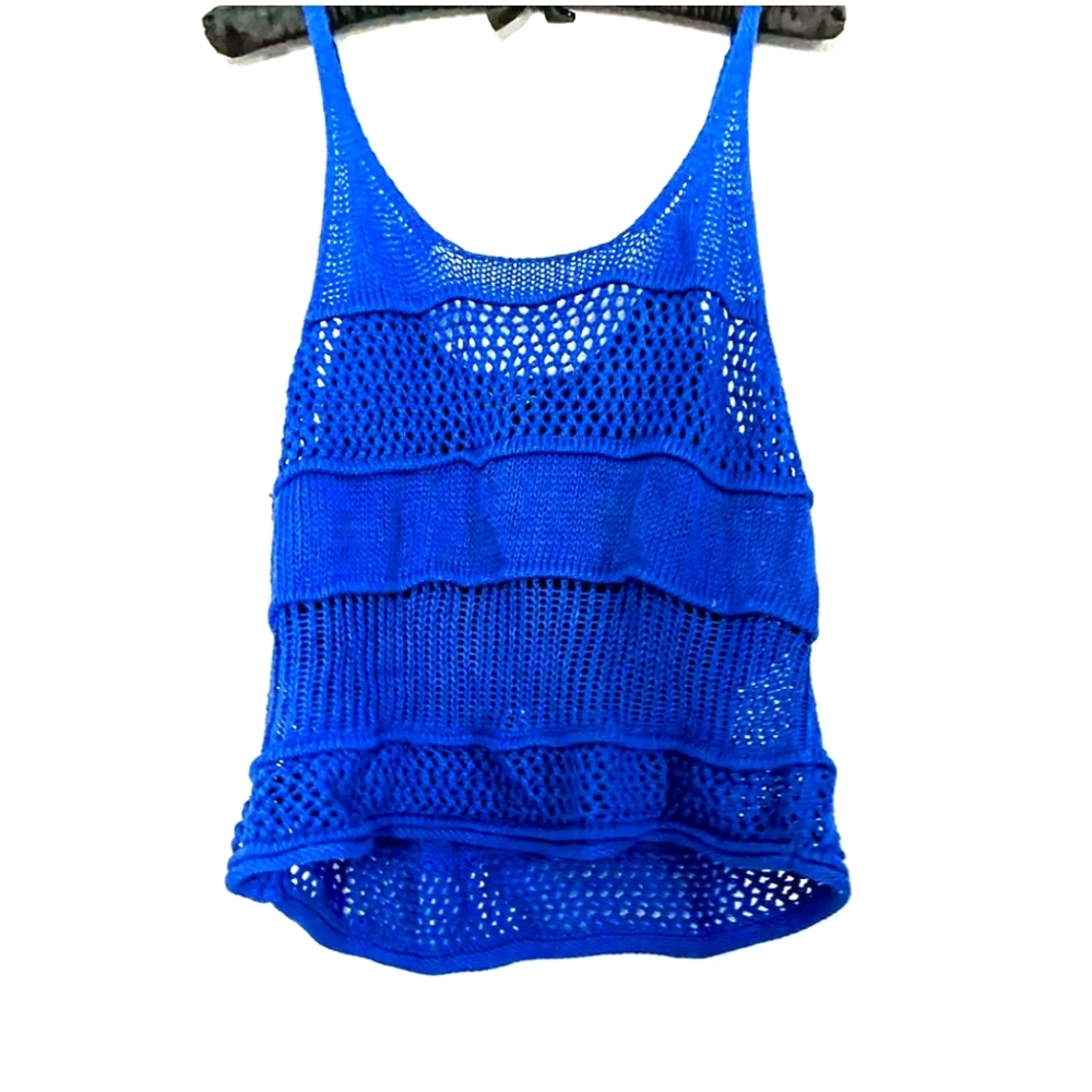 Express, Women's (XS) Knitted, Cropped Tank Top